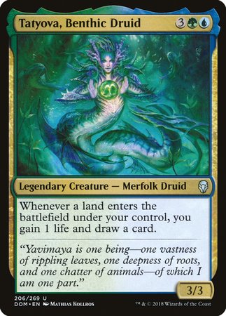 Tatyova, Benthic Druid [Dominaria] | Exor Games Summserside