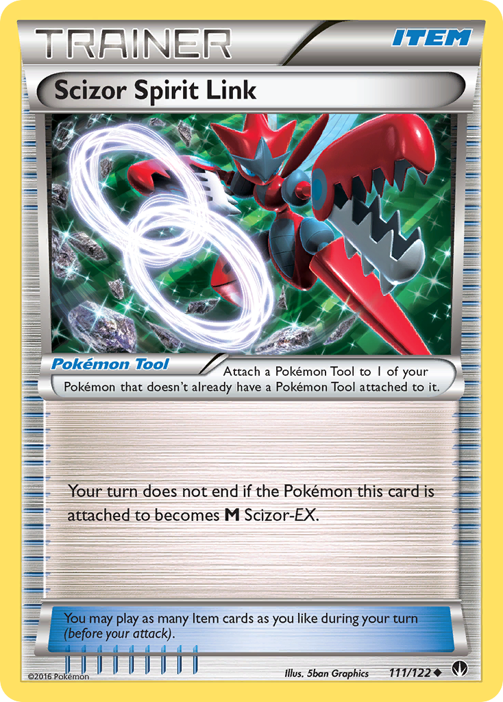 Scizor Spirit Link (111/122) [XY: BREAKpoint] | Exor Games Summserside