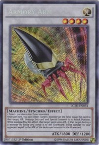 Armory Arm [LC5D-EN034] Secret Rare | Exor Games Summserside