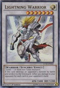 Lightning Warrior [LC5D-EN042] Ultra Rare | Exor Games Summserside