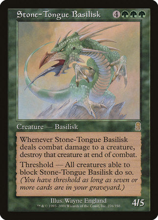 Stone-Tongue Basilisk [Odyssey] | Exor Games Summserside