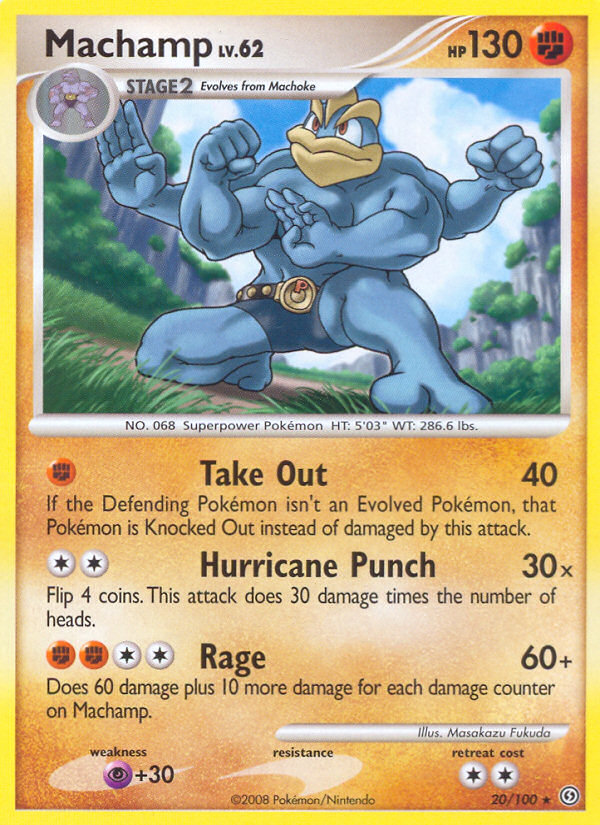 Machamp (20/100) [Diamond & Pearl: Stormfront] | Exor Games Summserside