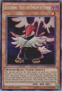 Blackwing - Vayu the Emblem of Honor [LC5D-EN118] Secret Rare | Exor Games Summserside