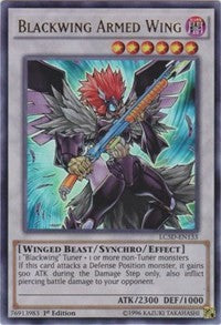 Blackwing Armed Wing [LC5D-EN133] Ultra Rare | Exor Games Summserside