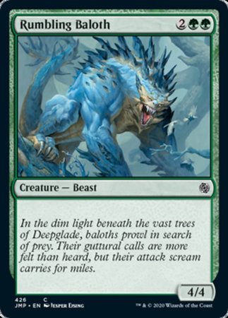 Rumbling Baloth [Jumpstart] | Exor Games Summserside