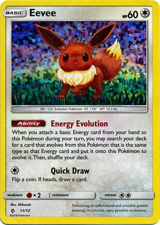 Eevee (11/12) [McDonald's Promos: 2018 Collection] | Exor Games Summserside