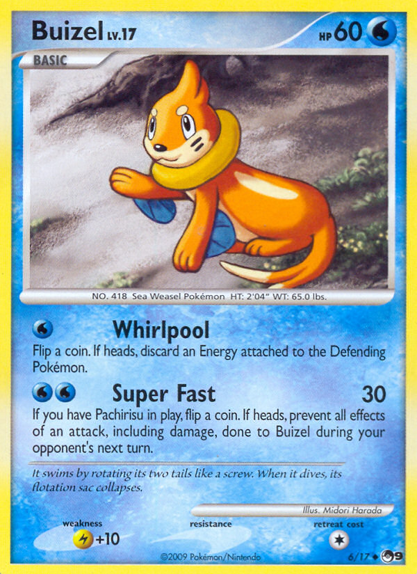 Buizel (6/17) [POP Series 9] | Exor Games Summserside