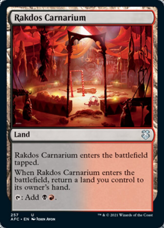 Rakdos Carnarium [Dungeons & Dragons: Adventures in the Forgotten Realms Commander] | Exor Games Summserside