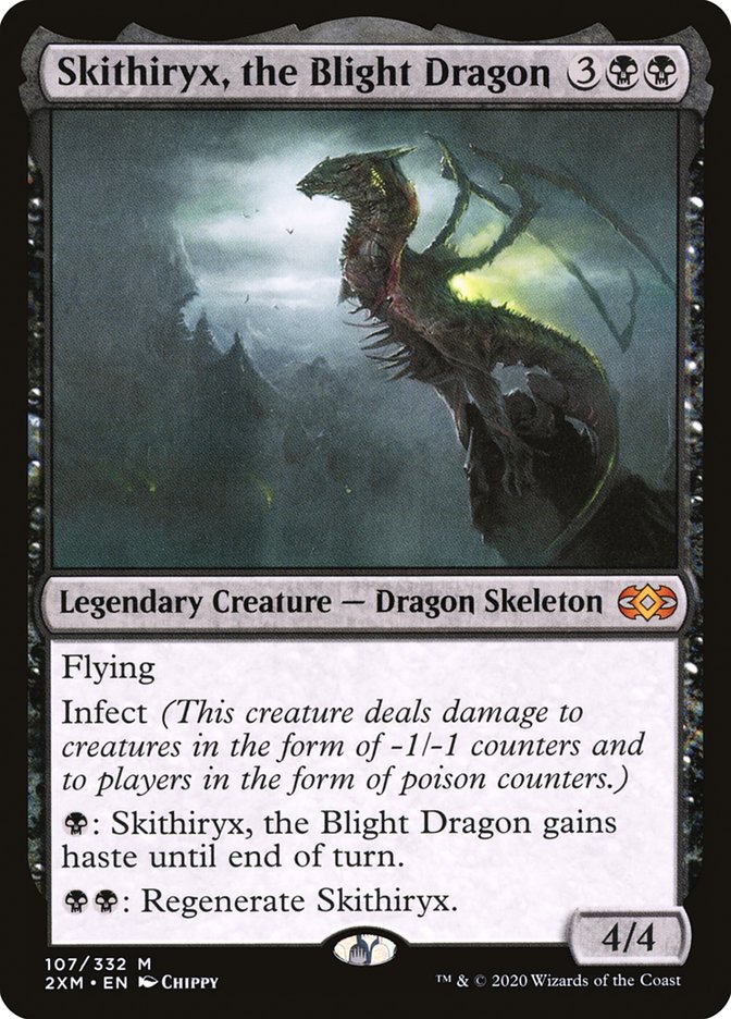 Skithiryx, the Blight Dragon [Double Masters] | Exor Games Summserside