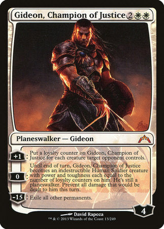 Gideon, Champion of Justice [Gatecrash] | Exor Games Summserside