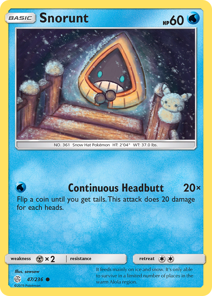 Snorunt (47/236) [Sun & Moon: Cosmic Eclipse] | Exor Games Summserside