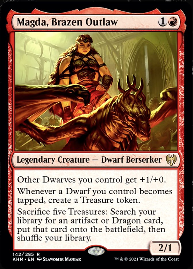 Magda, Brazen Outlaw [Kaldheim] | Exor Games Summserside