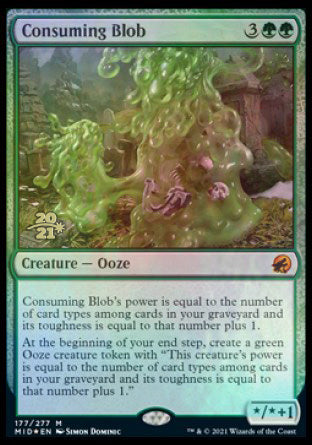 Consuming Blob [Innistrad: Midnight Hunt Prerelease Promos] | Exor Games Summserside