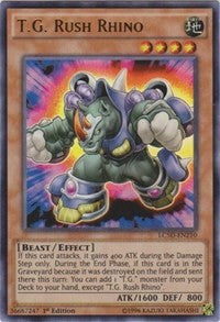 T.G. Rush Rhino [LC5D-EN210] Ultra Rare | Exor Games Summserside