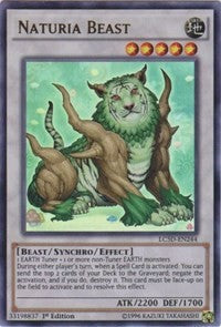 Naturia Beast [LC5D-EN244] Ultra Rare | Exor Games Summserside