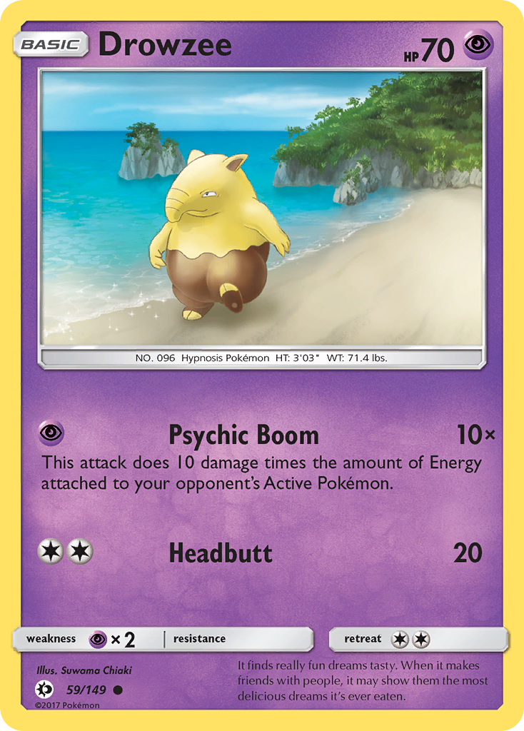 Drowzee (59/149) [Sun & Moon: Base Set] | Exor Games Summserside