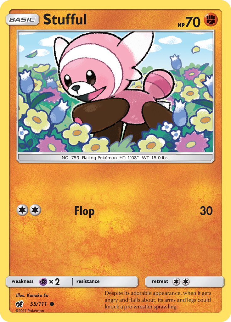 Stufful (55/111) [Sun & Moon: Crimson Invasion] | Exor Games Summserside