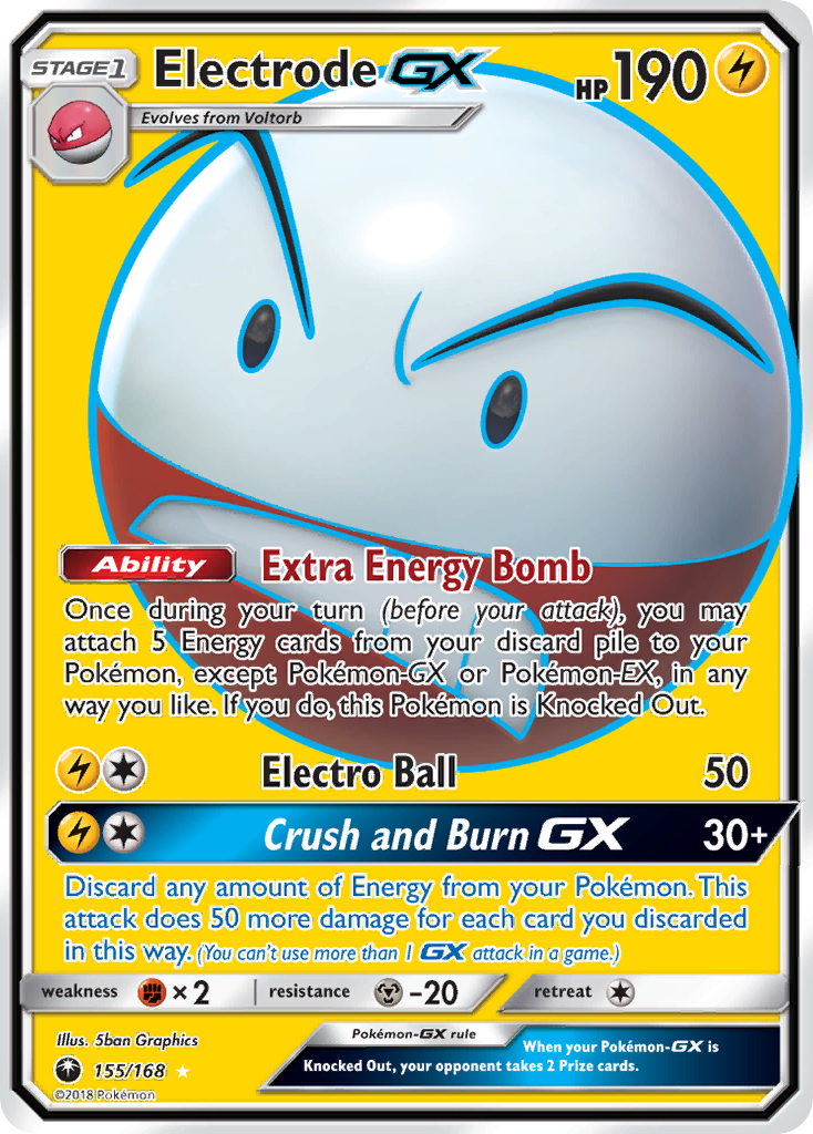 Electrode GX (155/168) [Sun & Moon: Celestial Storm] | Exor Games Summserside