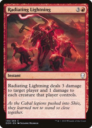 Radiating Lightning [Dominaria] | Exor Games Summserside