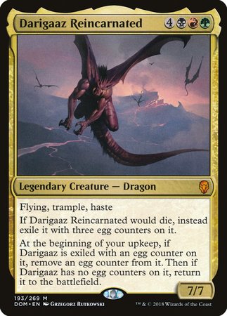 Darigaaz Reincarnated [Dominaria] | Exor Games Summserside