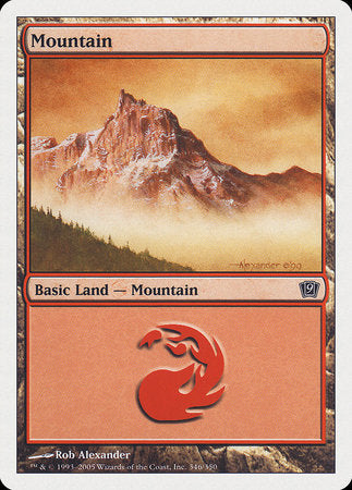 Mountain (346) [Ninth Edition] | Exor Games Summserside