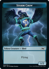 Teddy Bear // Storm Crow Double-sided Token [Unfinity Tokens] | Exor Games Summserside