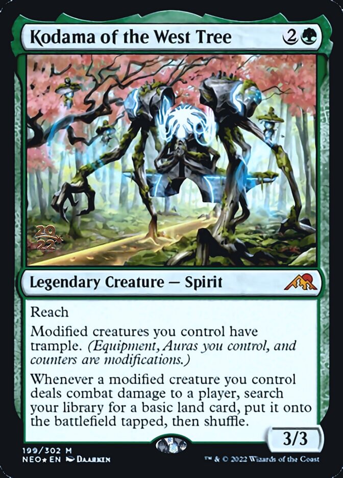 Kodama of the West Tree [Kamigawa: Neon Dynasty Prerelease Promos] | Exor Games Summserside