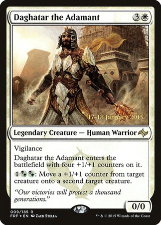 Daghatar the Adamant [Fate Reforged Promos] | Exor Games Summserside