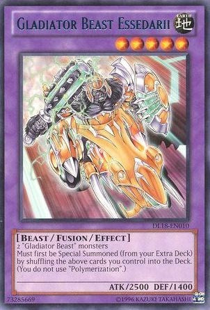 Gladiator Beast Essedarii (Blue) [DL18-EN010] Rare | Exor Games Summserside