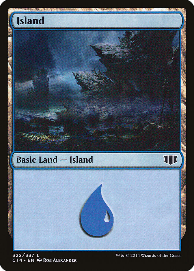 Island (322) [Commander 2014] | Exor Games Summserside