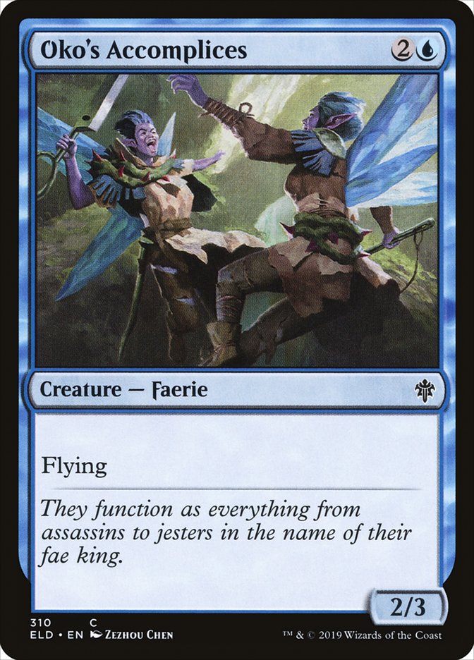 Oko's Accomplices [Throne of Eldraine] | Exor Games Summserside