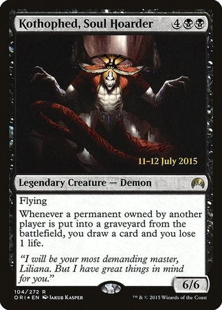 Kothophed, Soul Hoarder [Magic Origins Promos] | Exor Games Summserside