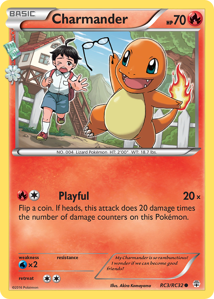 Charmander (RC3/RC32) [XY: Generations] | Exor Games Summserside