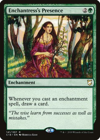 Enchantress's Presence [Commander 2018] | Exor Games Summserside