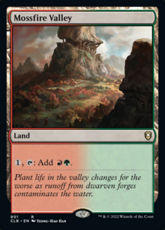 Mossfire Valley [Commander Legends: Battle for Baldur's Gate] | Exor Games Summserside