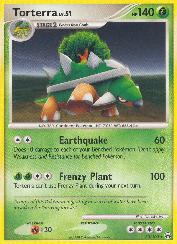 Torterra (30/100) [Diamond & Pearl: Majestic Dawn] | Exor Games Summserside