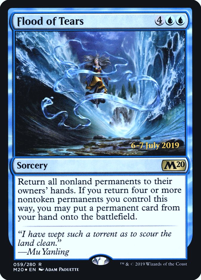 Flood of Tears  [Core Set 2020 Prerelease Promos] | Exor Games Summserside