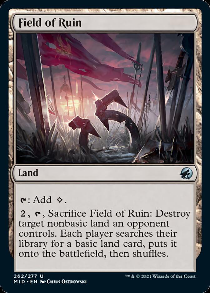 Field of Ruin [Innistrad: Midnight Hunt] | Exor Games Summserside