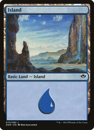 Island (75) [Duel Decks: Speed vs. Cunning] | Exor Games Summserside