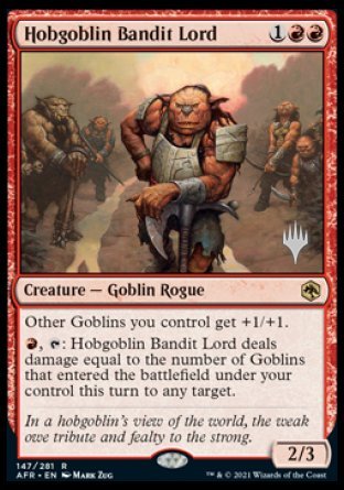 Hobgoblin Bandit Lord (Promo Pack) [Dungeons & Dragons: Adventures in the Forgotten Realms Promos] | Exor Games Summserside