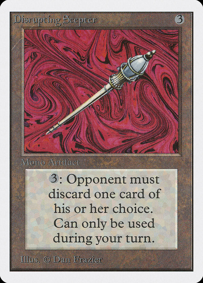 Disrupting Scepter [Unlimited Edition] | Exor Games Summserside