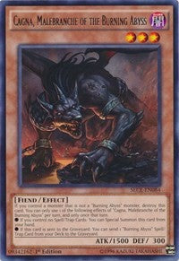 Cagna, Malebranche of the Burning Abyss [SECE-EN084] Rare | Exor Games Summserside