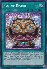 Pot of Riches [SECE-EN063] Secret Rare | Exor Games Summserside