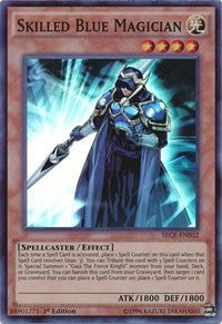 Skilled Blue Magician [SECE-EN032] Super Rare | Exor Games Summserside