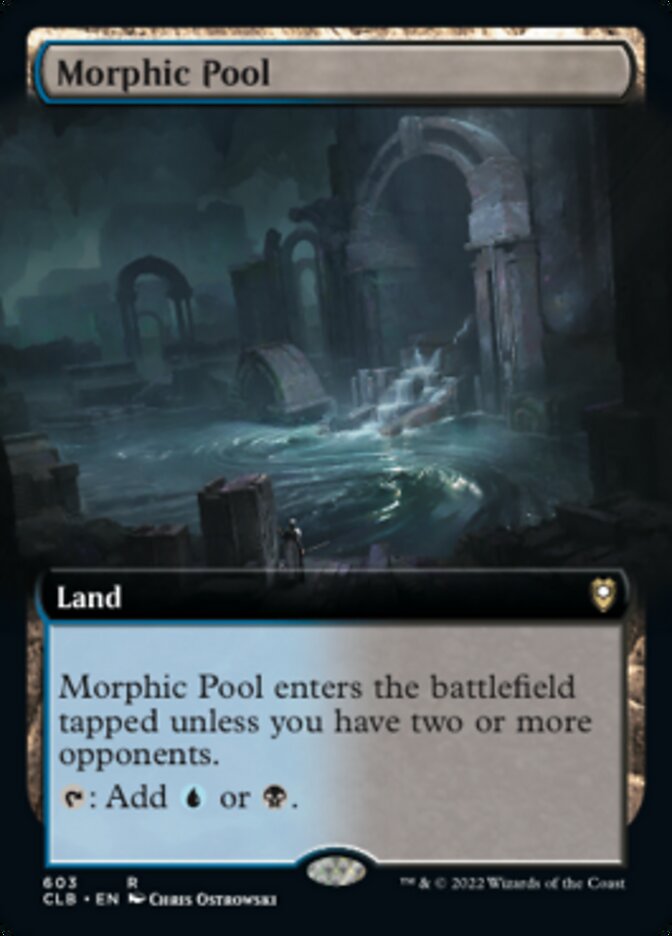 Morphic Pool (Extended Art) [Commander Legends: Battle for Baldur's Gate] | Exor Games Summserside