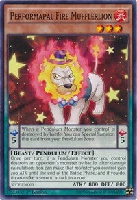 Performapal Fire Mufflerlion [SECE-EN001] Common | Exor Games Summserside