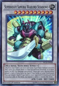 Superheavy Samurai Warlord Susanowo [SECE-EN048] Super Rare | Exor Games Summserside