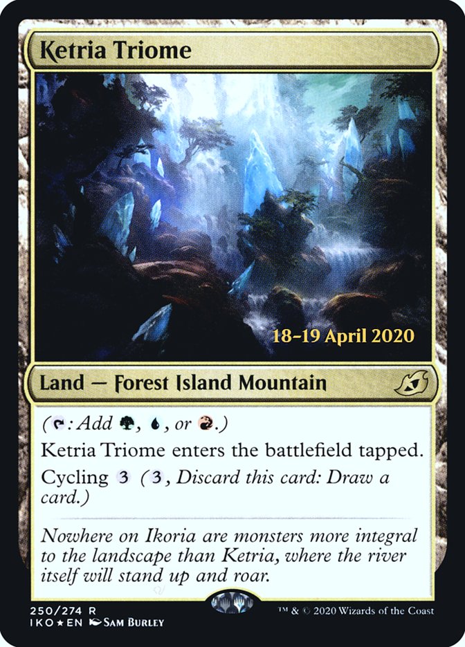 Ketria Triome  [Ikoria: Lair of Behemoths Prerelease Promos] | Exor Games Summserside