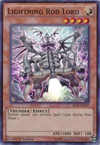 Lightning Rod Lord [SECE-EN037] Super Rare | Exor Games Summserside