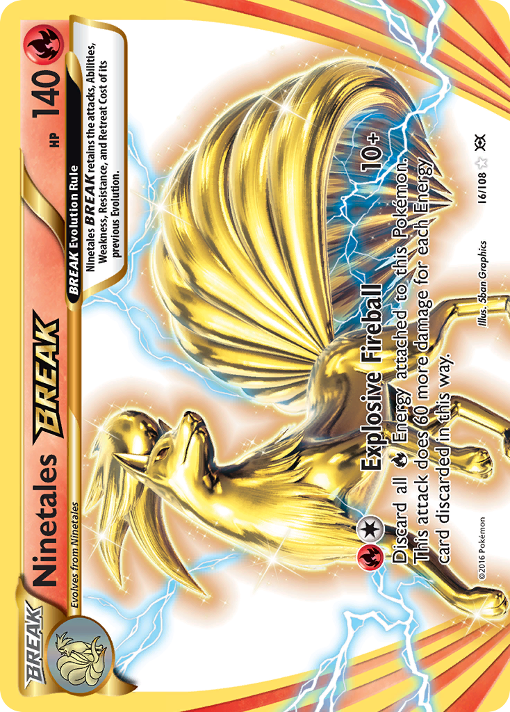 Ninetales BREAK (16/108) [XY: Evolutions] | Exor Games Summserside